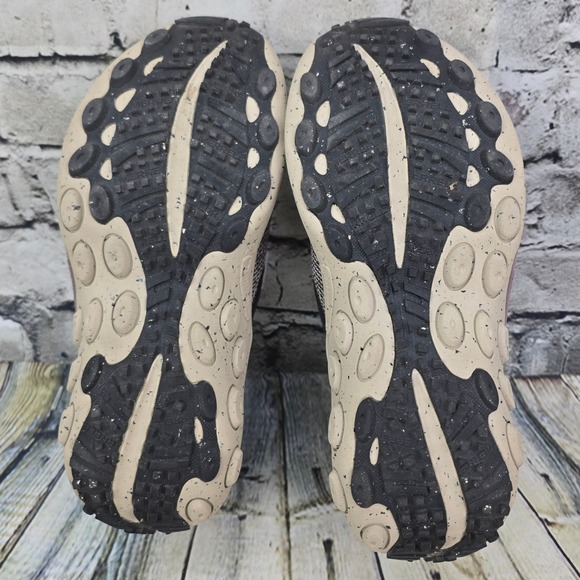 Merrell Jungle Moc EVO Sneakers Womens 9.5 Grey Knit Slip On Hiking Shoes